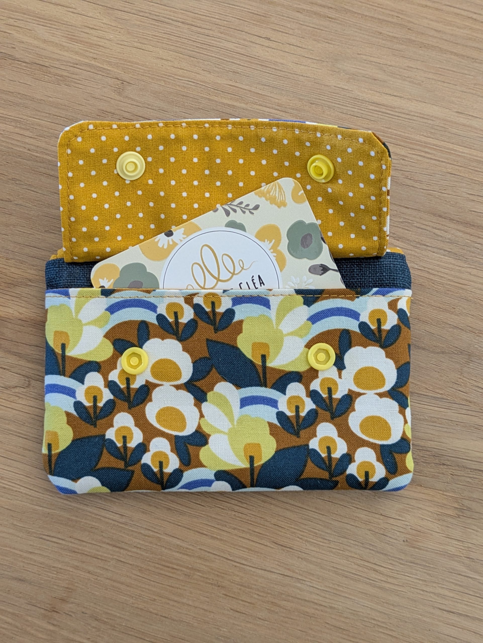 Porte-monnaie fleur – Image 3