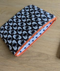 Alternative view of Ensemble trousse et porte-clé mouette