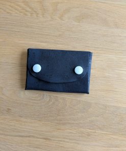 Porte-cartes bleu marine