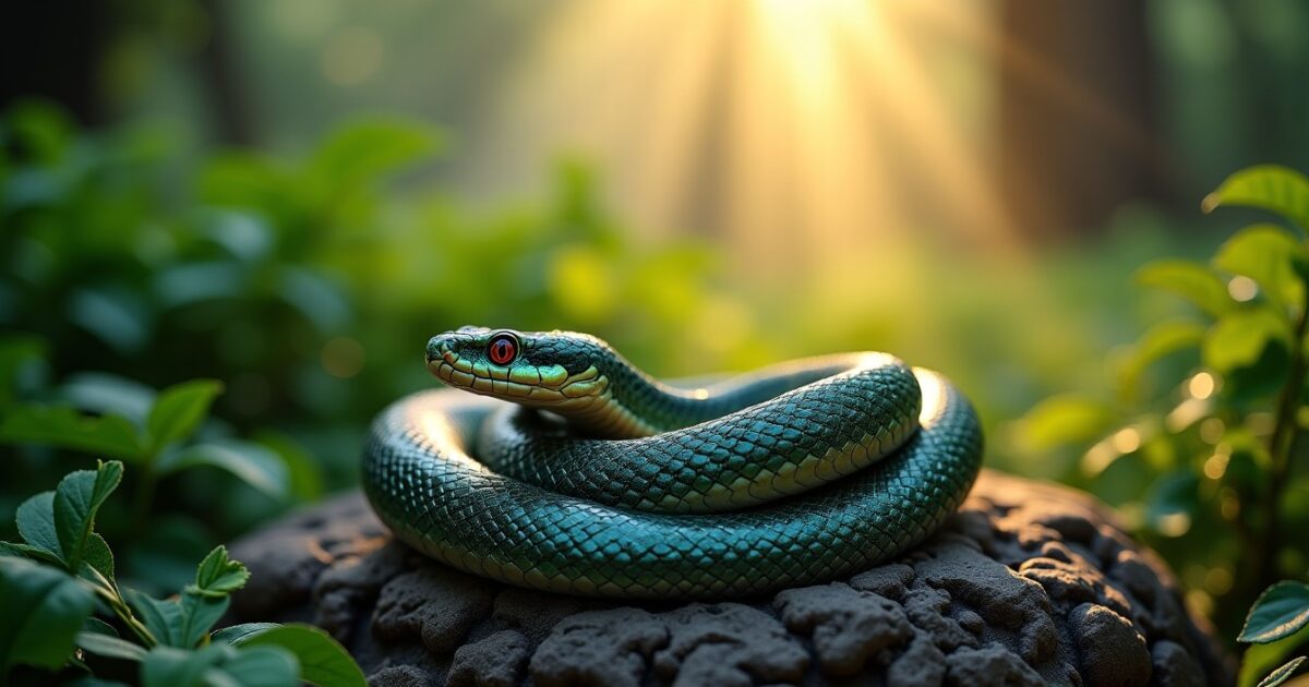Le serpent à travers les âges : origines et symboliques fascinantes dans diverses cultures