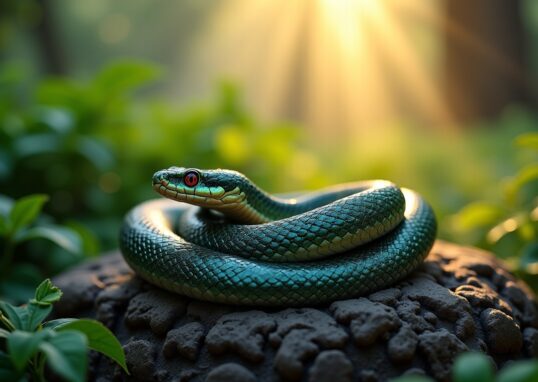 Le serpent à travers les âges : origines et symboliques fascinantes dans diverses cultures