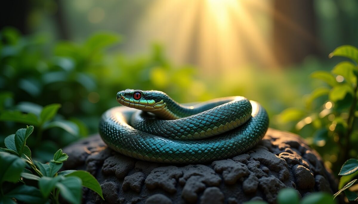 Le serpent à travers les âges : origines et symboliques fascinantes dans diverses cultures