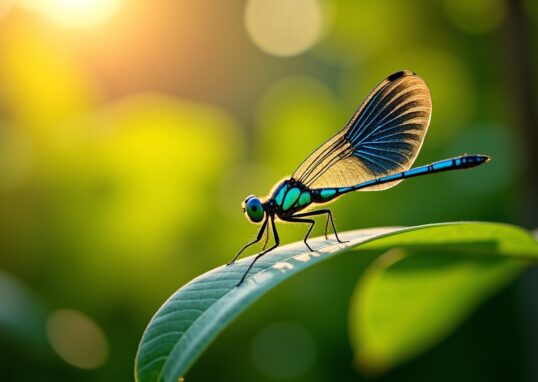 La libellule dévoilée : sens et messages à travers les cultures du monde