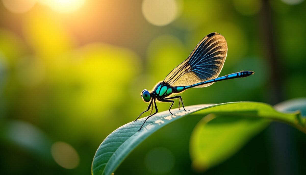 La libellule dévoilée : sens et messages à travers les cultures du monde