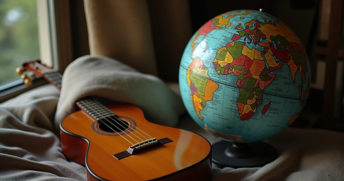 Guitare, globe, girafe : explorez une sélection d’objets en G pour enrichir votre lexique