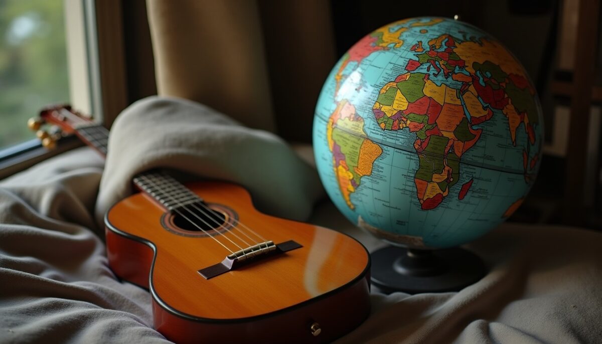 Guitare, globe, girafe : explorez une sélection d’objets en G pour enrichir votre lexique