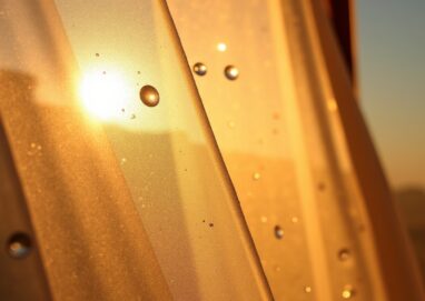 Contre-jour et tissus translucides : quand la lumière solaire sublime la finesse des matières
