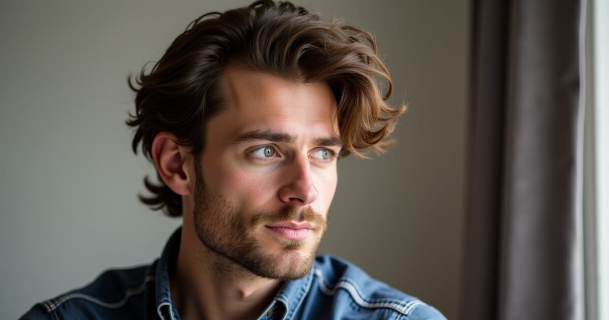 Coupe pour hommes aux cheveux ondulés : inspirations courtes et mi-longues pour tous les styles