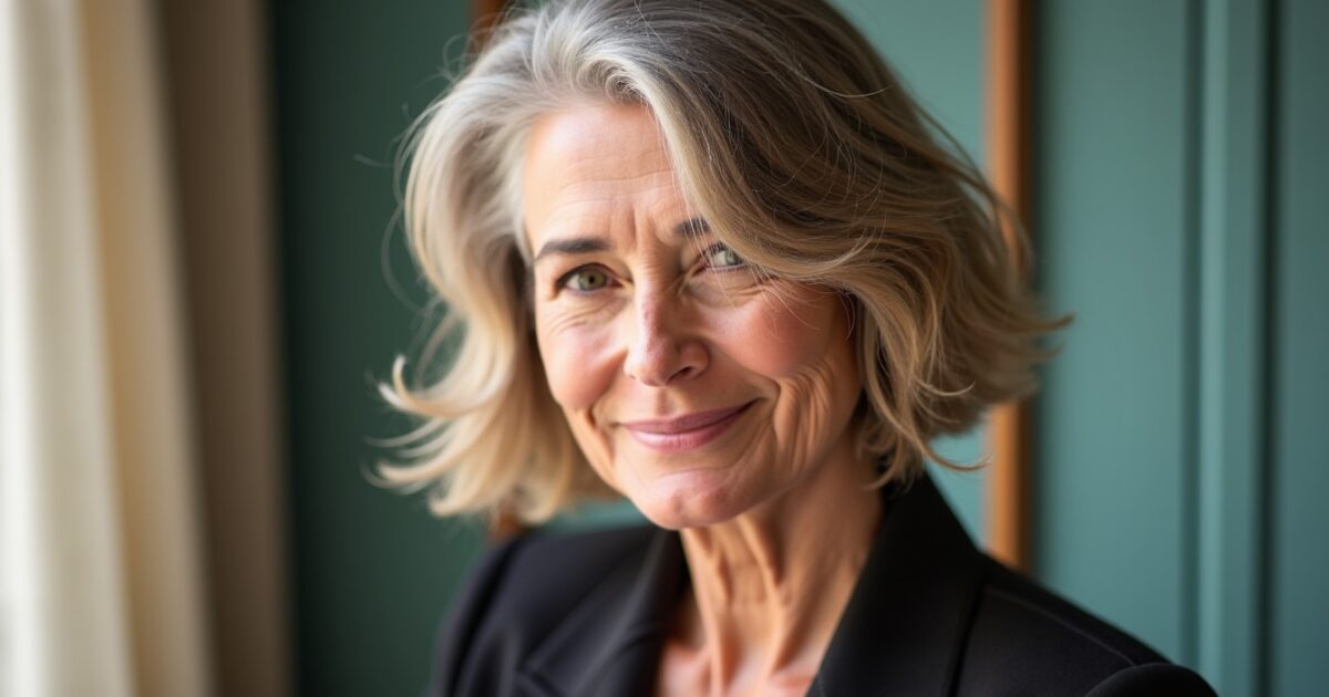 Coiffures élégantes pour femmes de 60 ans : inspirations de coupes courtes et styles parfaits