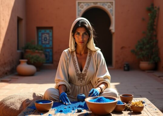 Nila Bleu au Maroc : Histoire, Utilisations Traditionnelles et Précautions Essentielles