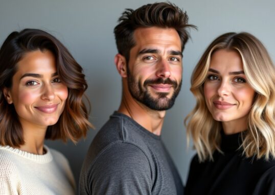 Cheveux dégradés pour femmes et hommes : guide des styles à choisir selon la longueur